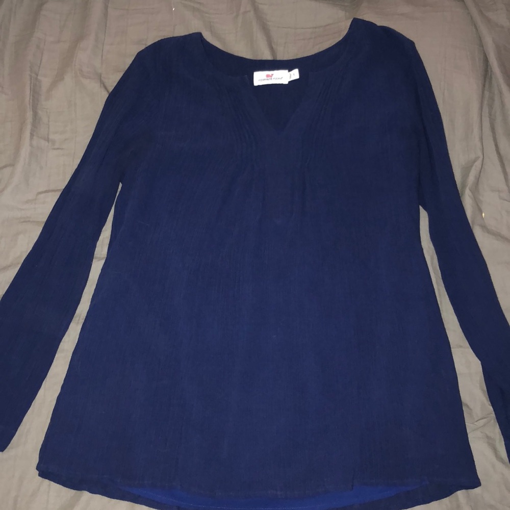 Vineyard Vines Silk/cotton blouse
